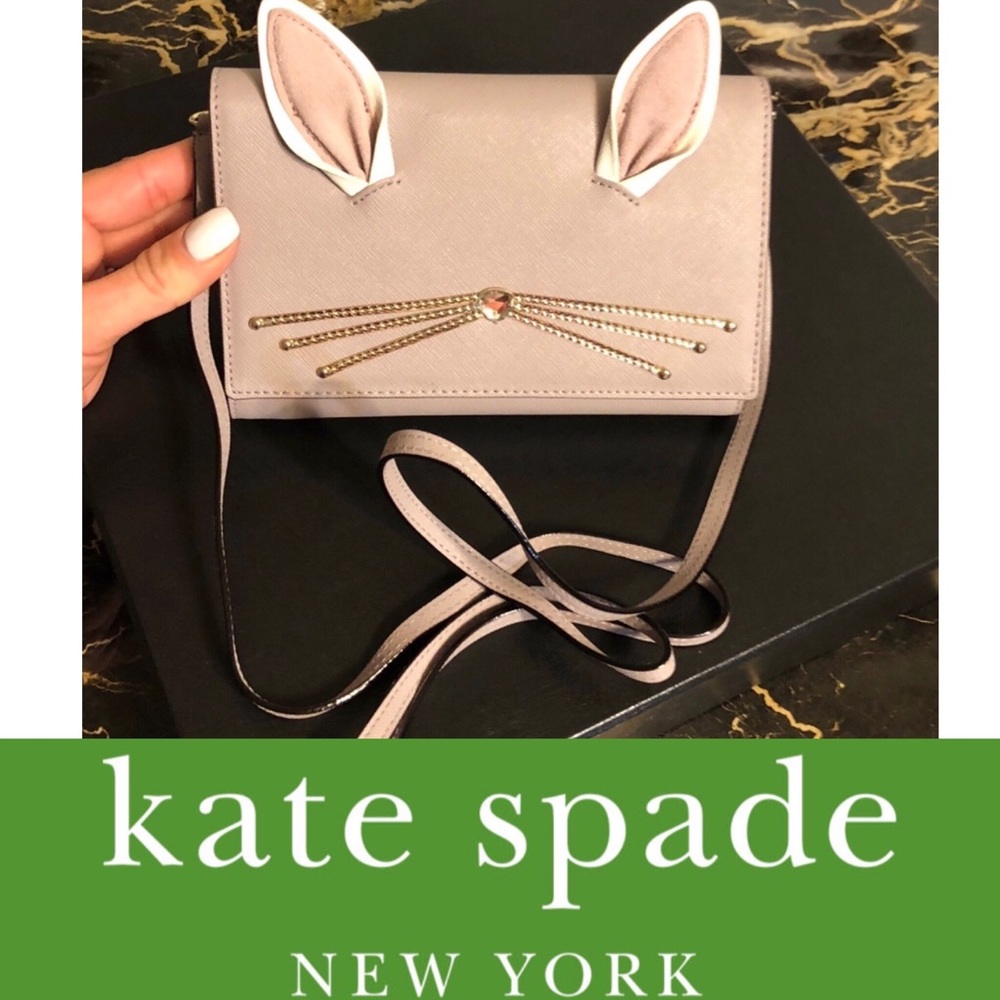 2XHP!!🐰NWT! Rabbit Winnie Kate Spade Clutch